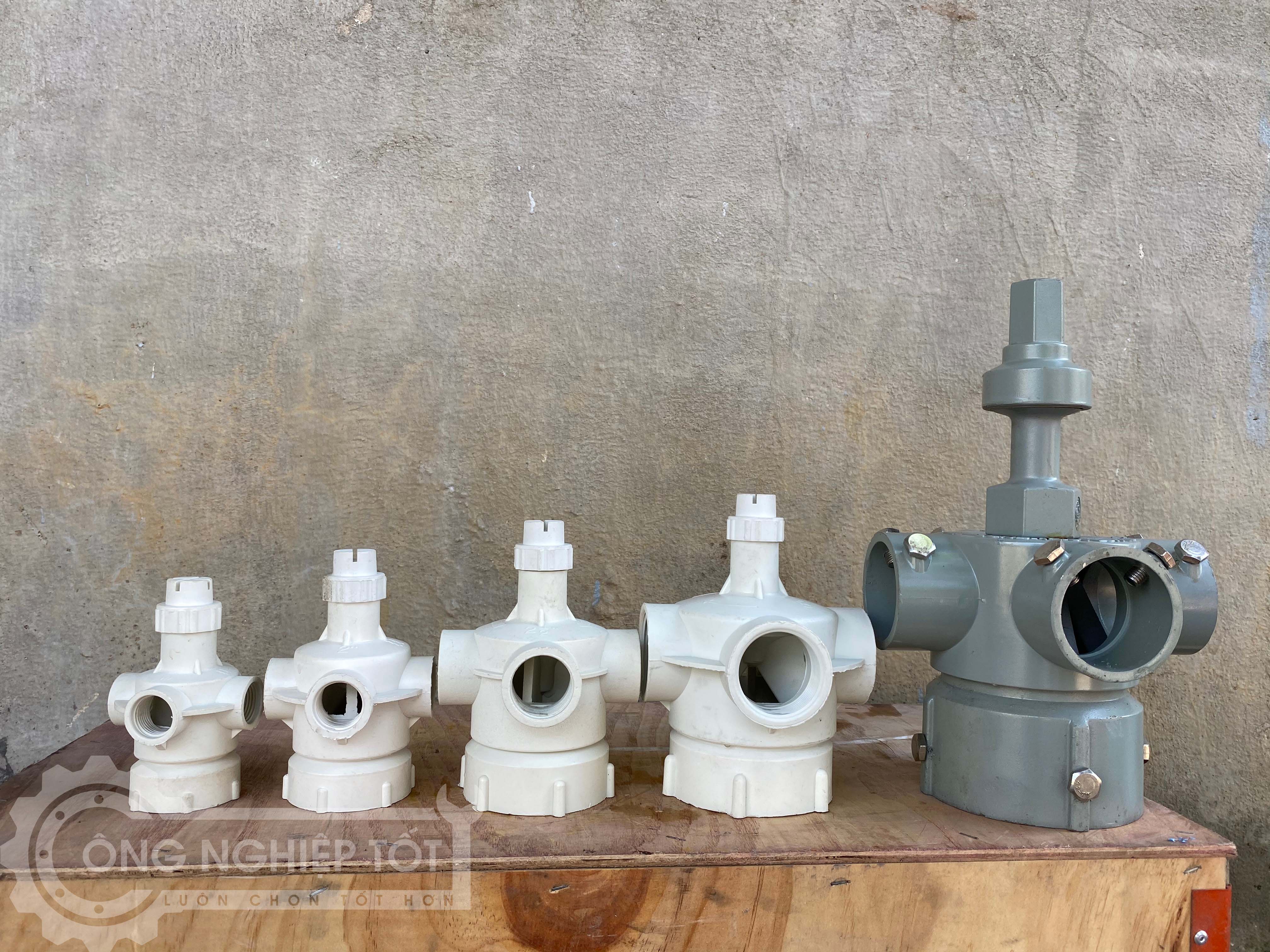Đầu phun hợp kim nhôm 168/90 và các đầu phun khác